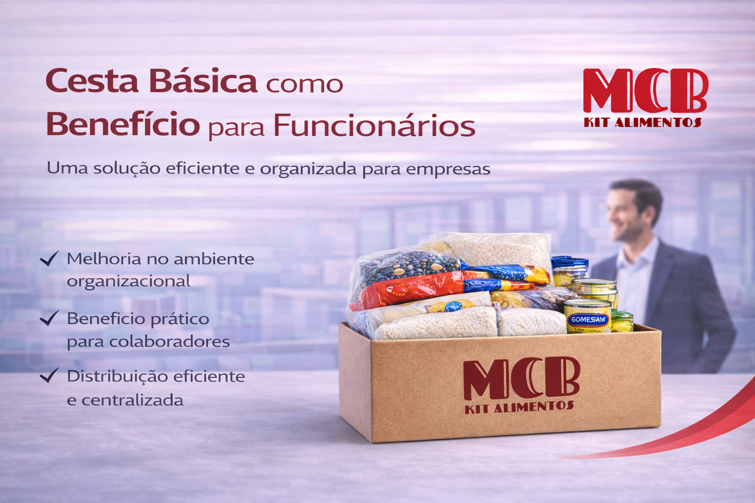 Cesta básica como benefício para funcionários