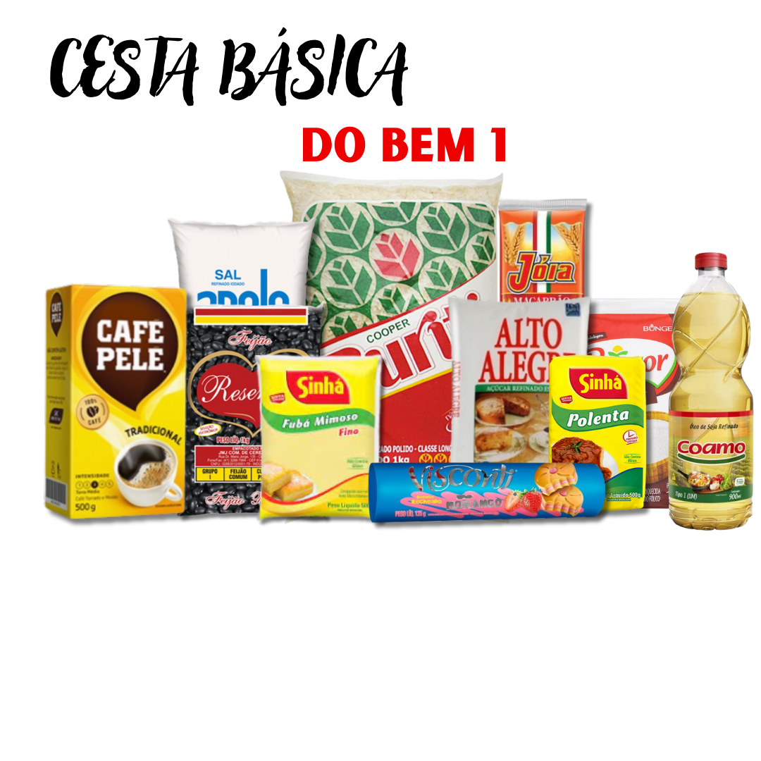 Cesta Básica  Do bem 1 : DE R$105,87   POR     R$101,61