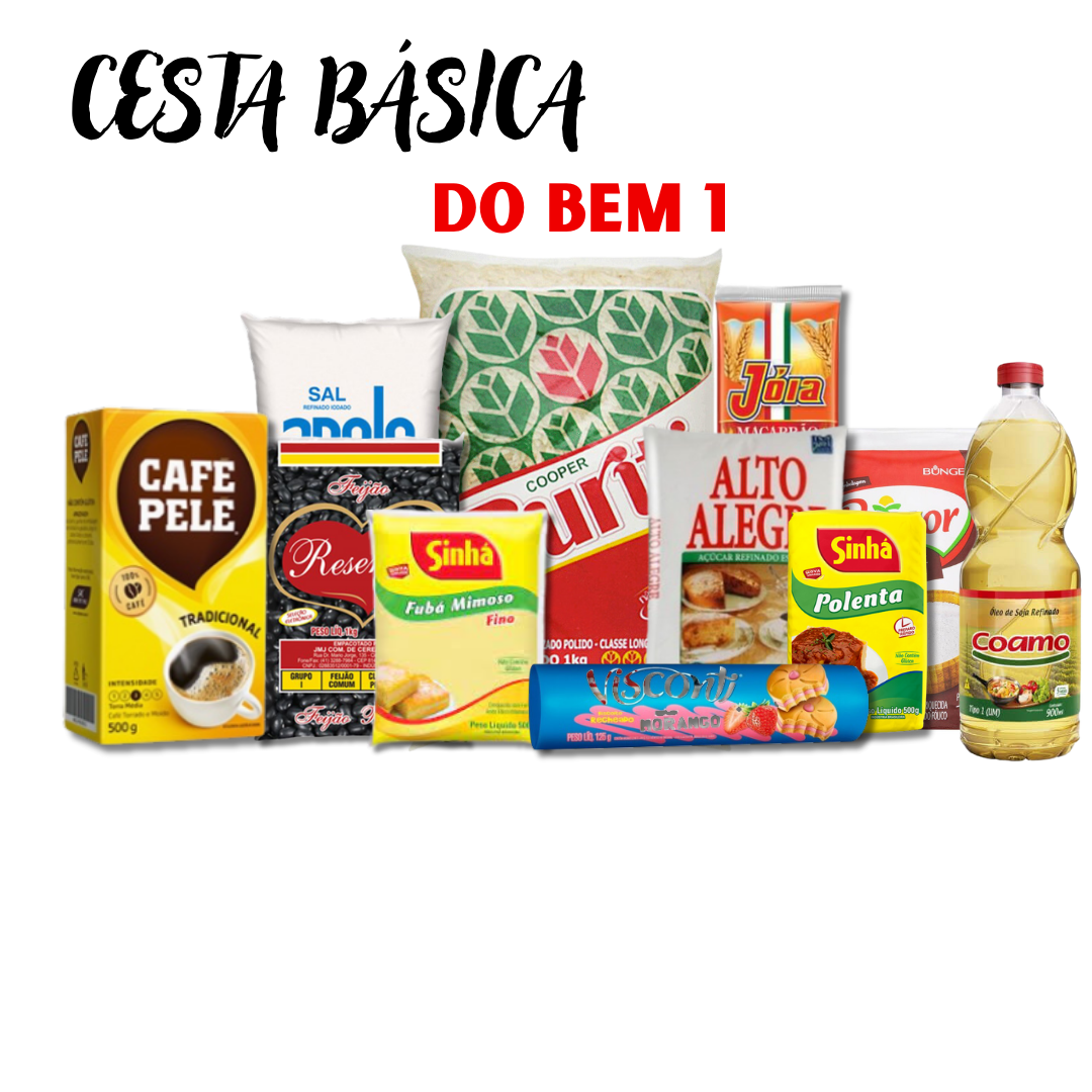 Cesta Básica: Do bem 1         DE R$90,50  PARA R$88,32