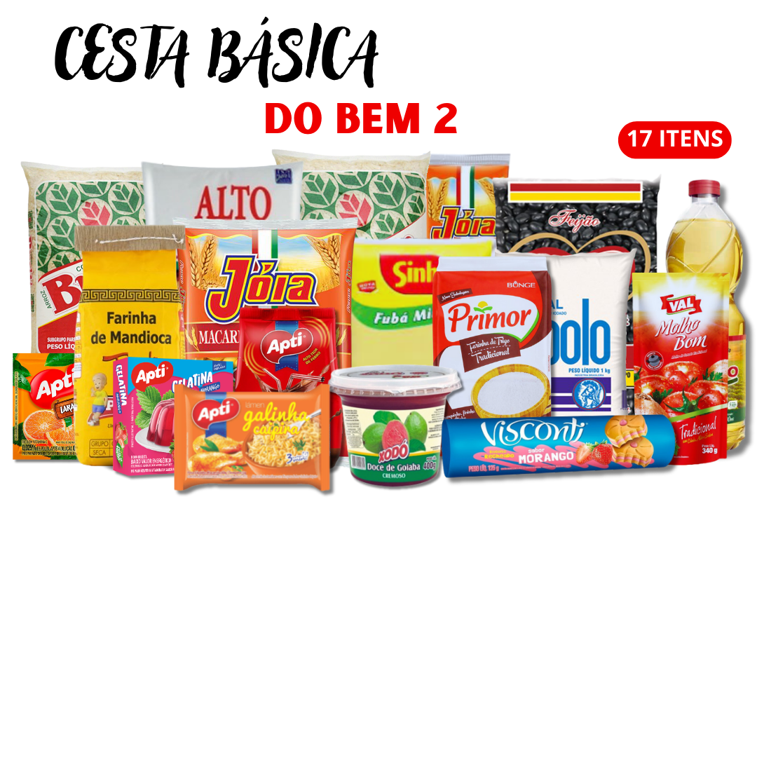 Cesta Básica: Do bem 2            R$86,32