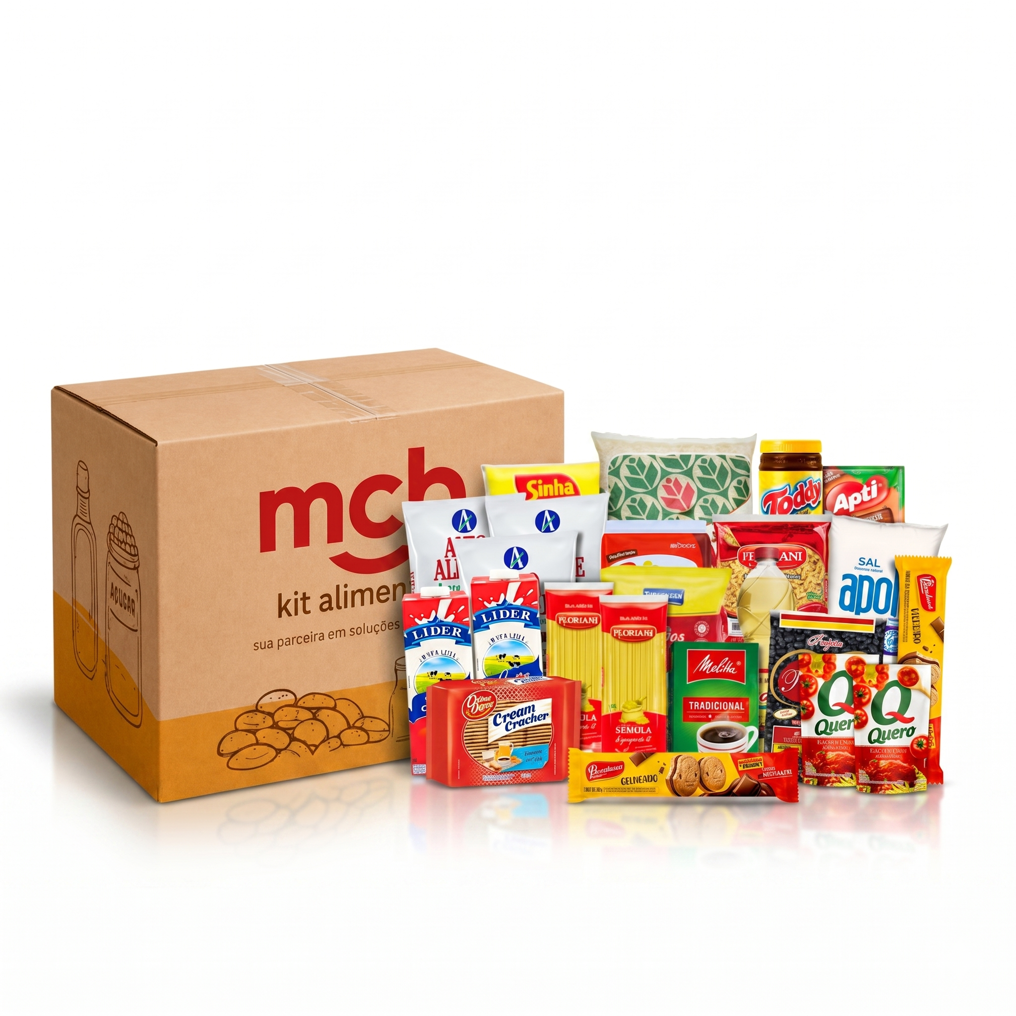 KIT  BONIFICAÇÃO 2 (23 itens) - 18,19 kg:   R$ 178,75