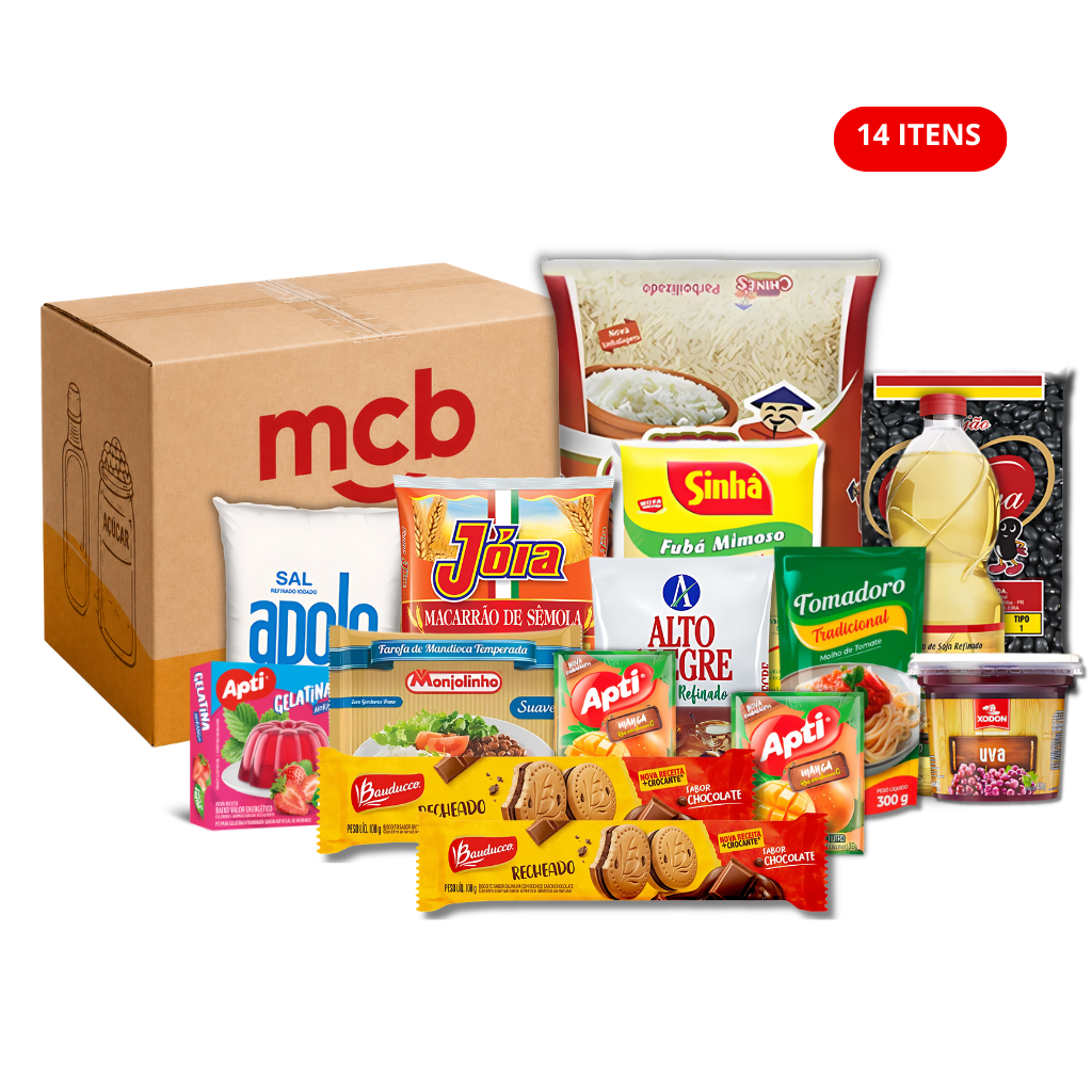 KIT DOAÇÃO 5 - 10,72 kg : R$ 96,67 