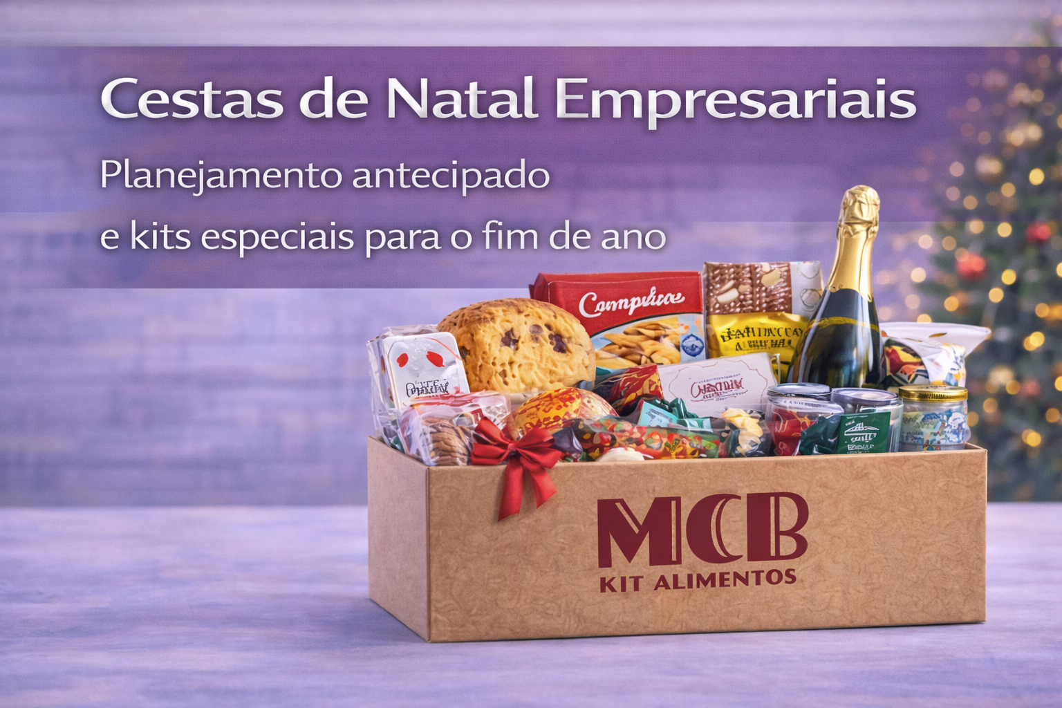 Cesta de Natal Empresarias